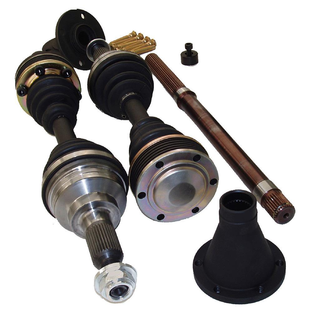 Driveshaft Shop 1000HP Pro Level Axle/Hub/Intermediate Bar Kit | 1992-2000 Honda Civic EG/EK B-Series w/ ABS (AC58)