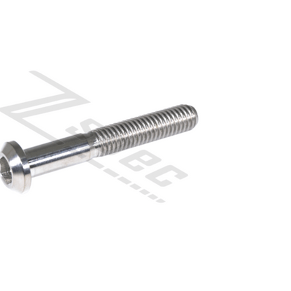 ZSPEC M6-1.0x40mm Dress Up Bolt® Fastener, Angled Head, Titanium Grade-5, Per Each