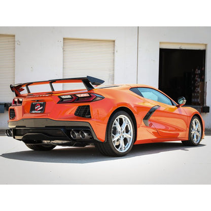 AFe MACH Force-Xp 304 Stainless Steel Cat-Back Exhaust Polished 2020 Chevrolet Corvette C8