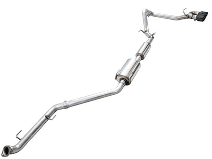 AWE Tuning AWE Exhaust for 4th Gen Toyota Tacoma Dual Diamond Black Tips 3015-33254