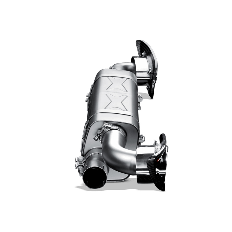 Akrapovic 10-13 Porsche 911 Turbo / Turbo S (997 FL) Slip-On Line (Titanium) w/ Titanium Tips S-PO997TFLH
