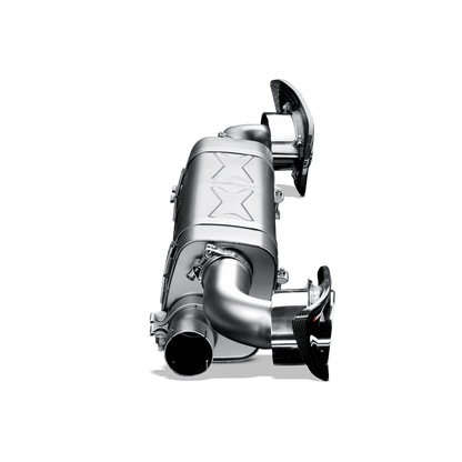 Akrapovic 10-13 Porsche 911 Turbo / Turbo S (997 FL) Slip-On Line (Titanium) w/ Titanium Tips S-PO997TFLH
