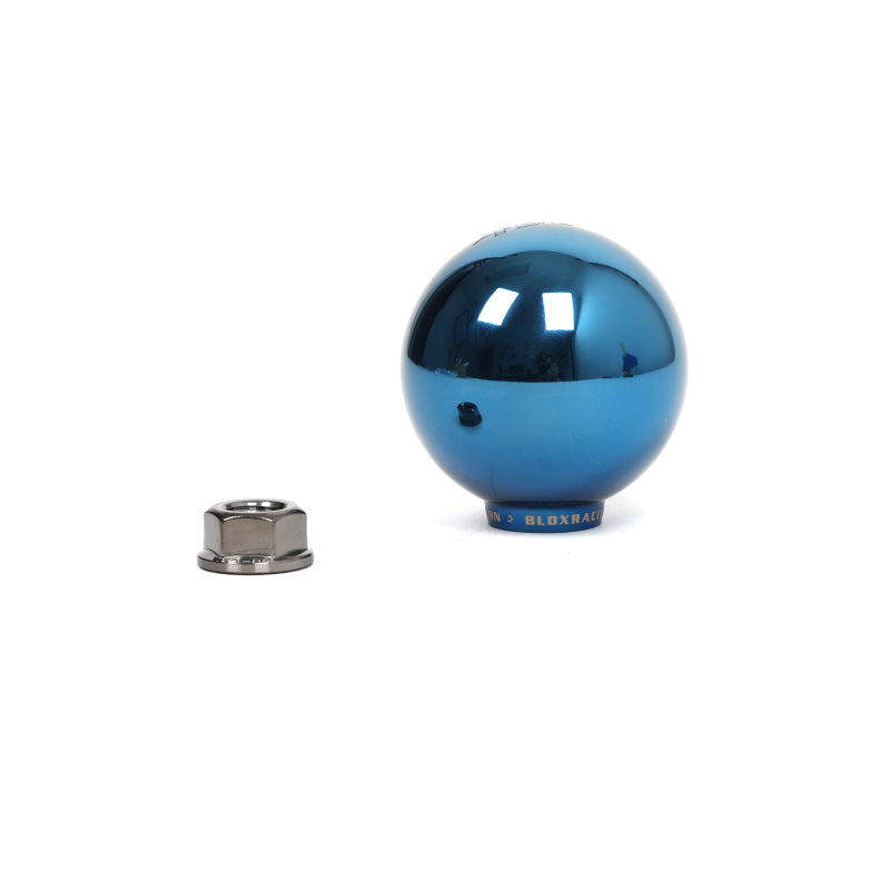 BLOX Racing V2 - 490 Limited Series Spherical Shift Knob 10X1.5 - Electric Blue BXAC-00240-TB-V2