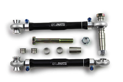 SPL Part Evo X Rear Toe Arms + Eccentric Lockouts