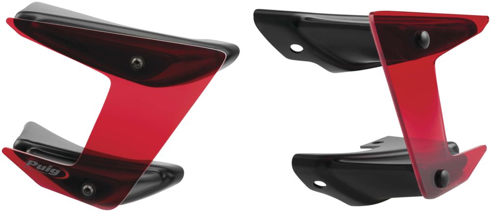 Puig Side Spoiler Red - 20380R