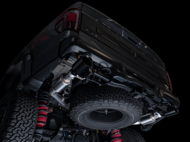 AWE Tuning AWE Gen 3 Raptor R SwitchPath Exhaust - Diamond Black Tips 3025-33852