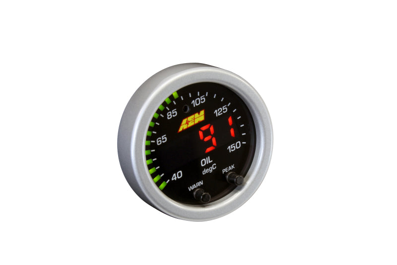 AEM Electronics Engine Coolant Temperature Gauge
