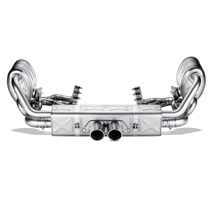 Akrapovic 06-09 Porsche 911 GT3/RS 3.6 Evolution Line w/ Header (Titanium) w/ Titanium Tips S-PO997GT3E