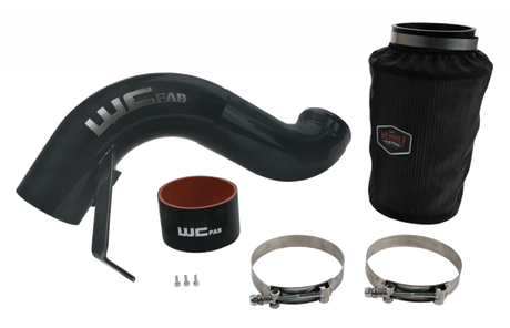 Wehrli 07.5-09 Dodge 6.7L Cummins 4in Intake Kit - Bronze Chrome