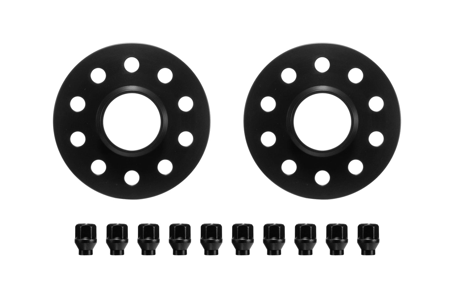 Eibach 10mm Wheel Spacer (Pair) - Black, 5x114.3mm Bolt Pattern for 2018-2022 Tesla 3 AWD