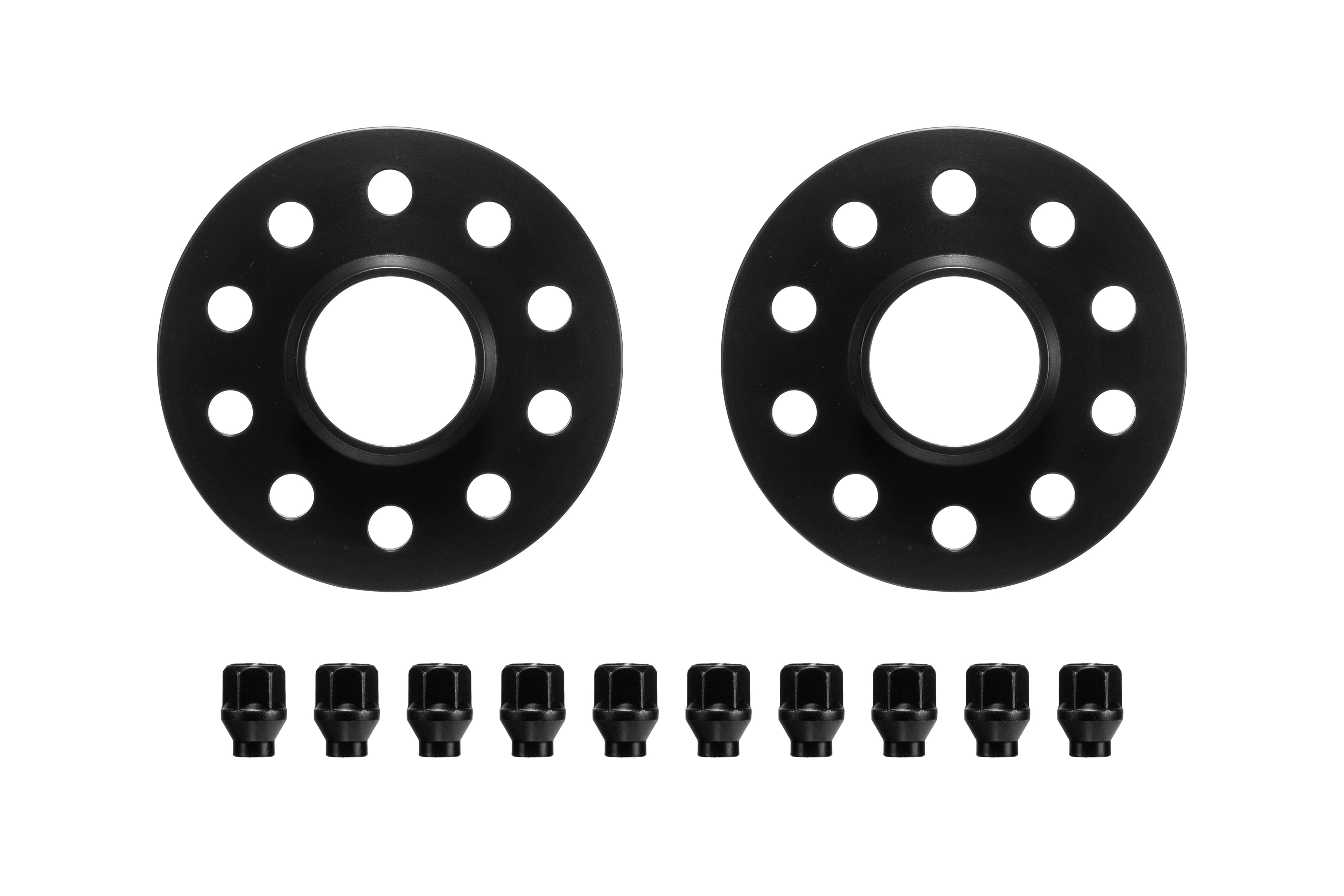 Eibach 10mm Wheel Spacer (Pair) - Black, 5x114.3mm Bolt Pattern for 2018-2022 Tesla 3 RWD