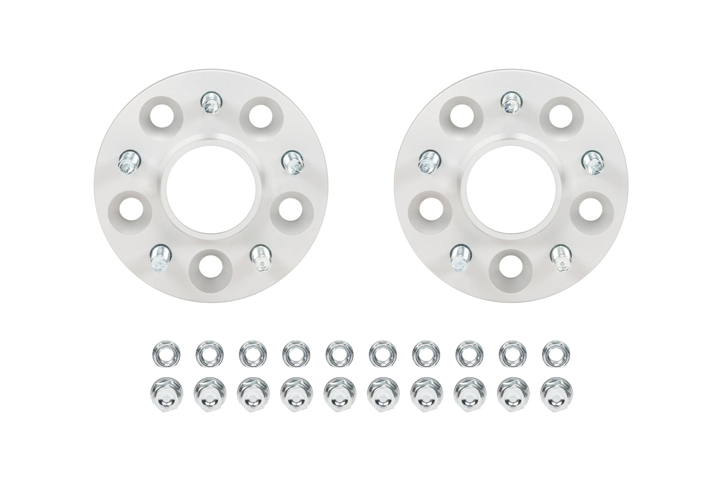 Eibach 15mm Wheel Spacer (Pair) - Silver, Bolt Pattern for 2013-2017 Mazda CX-5