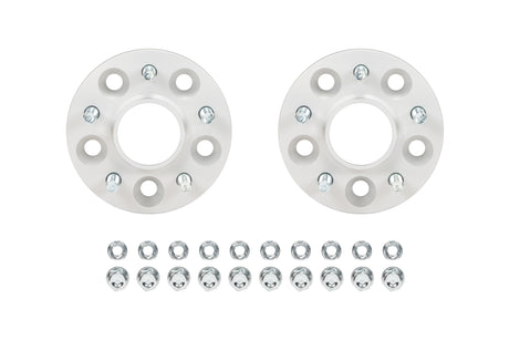 Eibach 15mm Wheel Spacer (Pair) - Silver, Bolt Pattern for 2019-2022 Hyundai Santa Fe