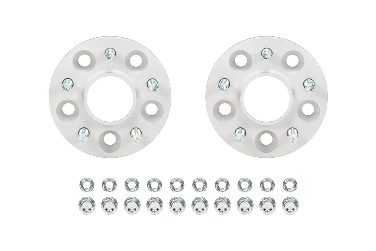 Eibach 15mm Wheel Spacer (Pair) - Silver, Bolt Pattern for 2022 Hyundai Tucson