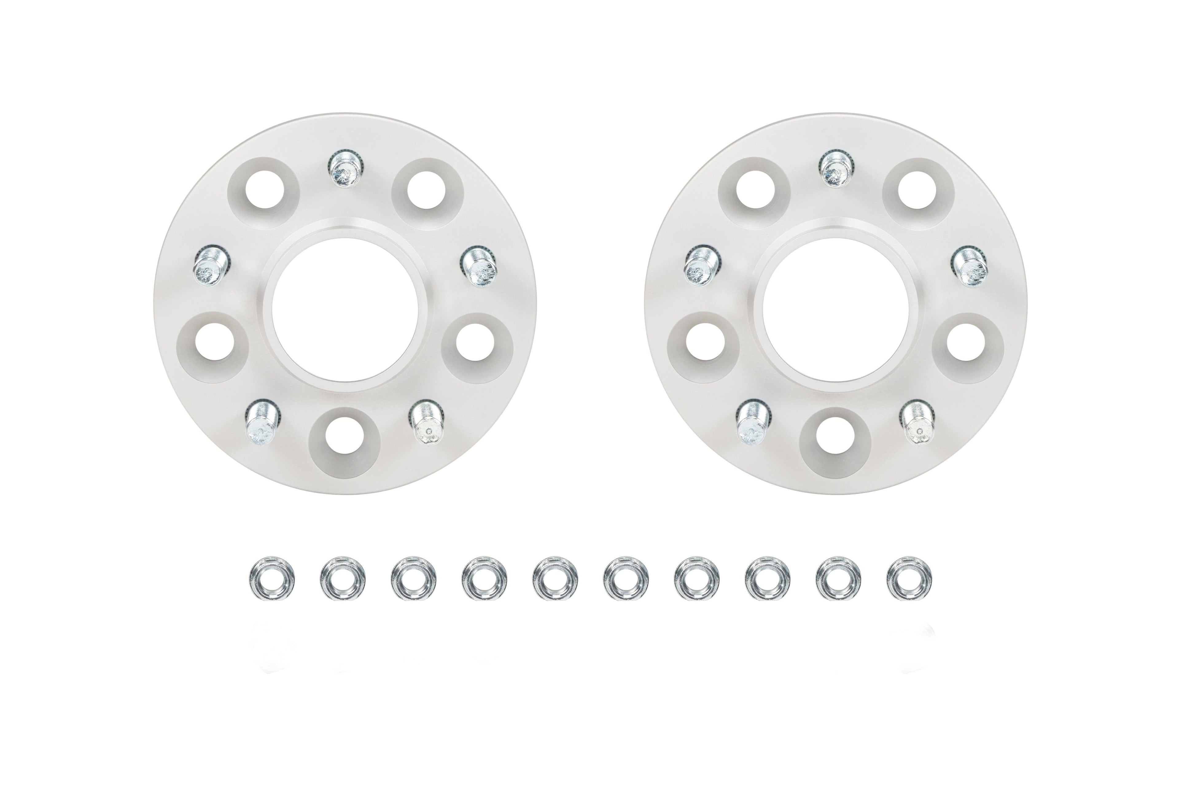 Eibach 20mm Wheel Spacer (Pair) - Silver for 2017-2024 Honda Civic Type R