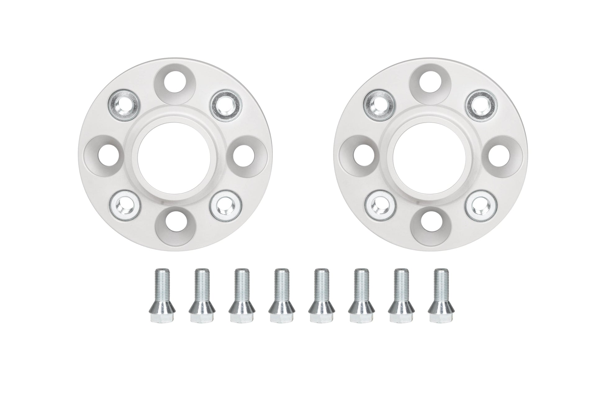 Eibach 20mm Wheel Spacer (Pair) - Silver for 2018-2019 Fiat 500