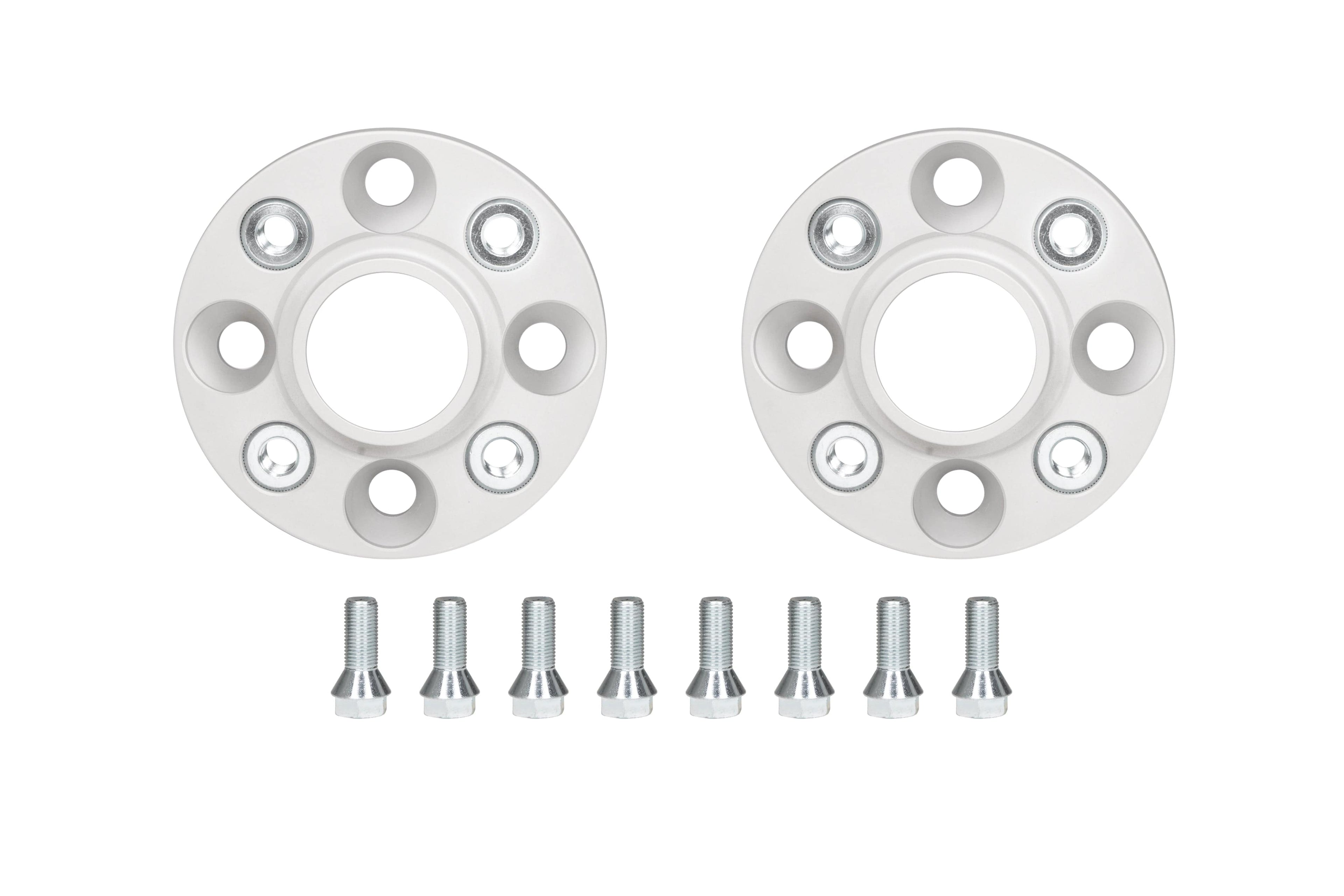 Eibach 20mm Wheel Spacer (Pair) - Silver for 2018-2019 Fiat 500