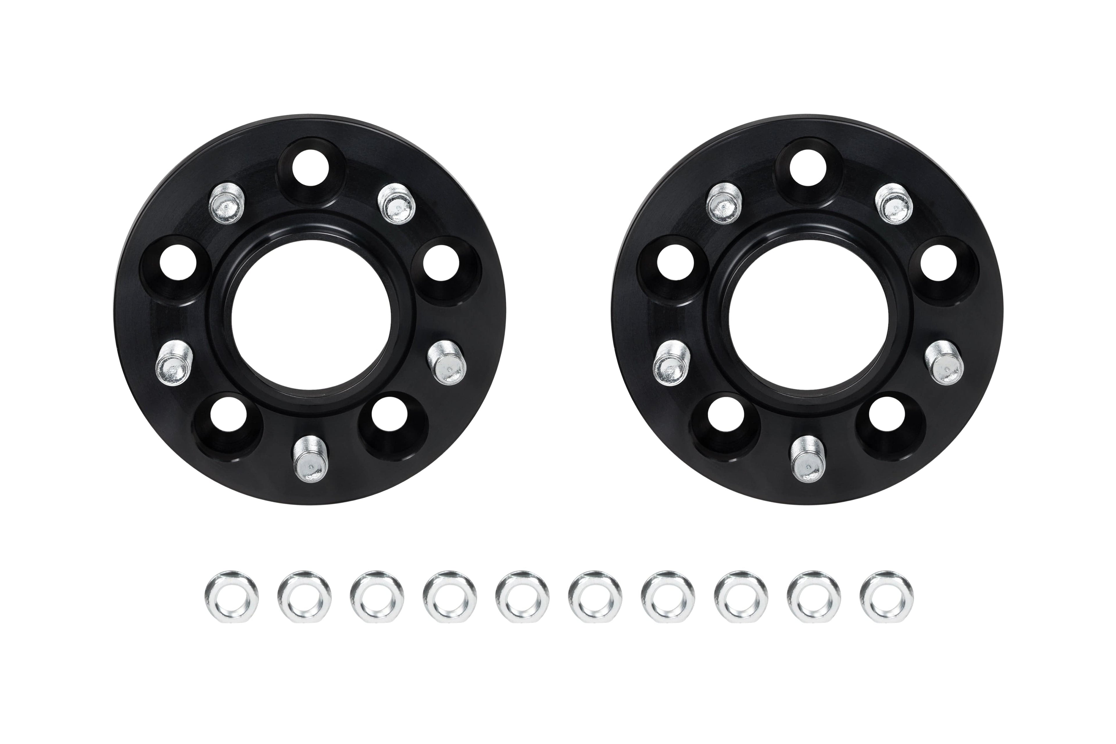 Eibach 25mm Wheel Spacer (Pair) - Black for 2021-2022 Ford Mustang Mach-E