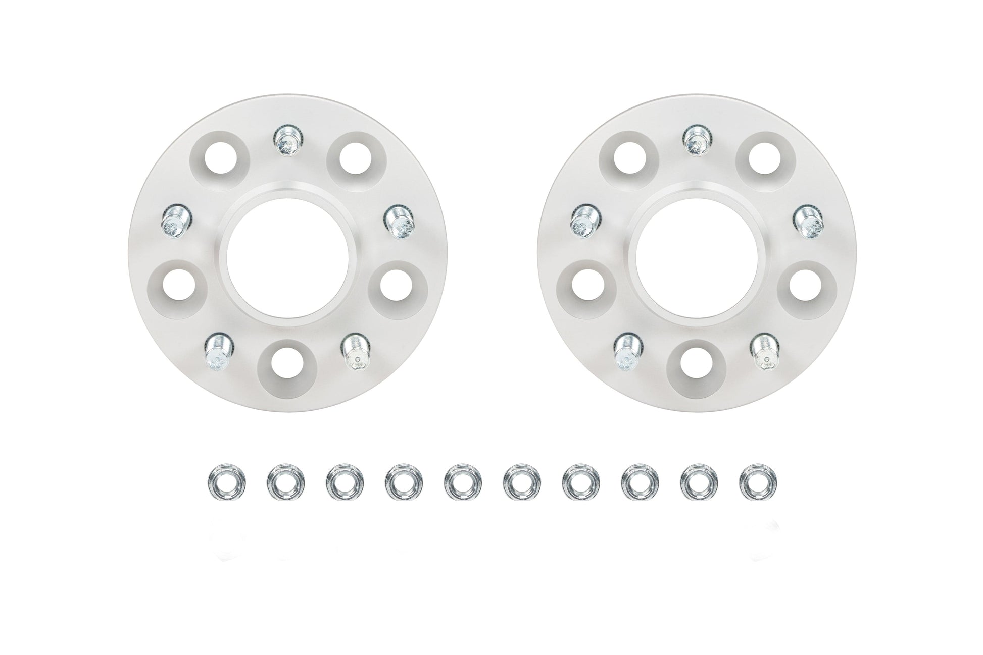 Eibach 25mm Wheel Spacer (Pair) - Silver for 2015-2022 Ford Mustang