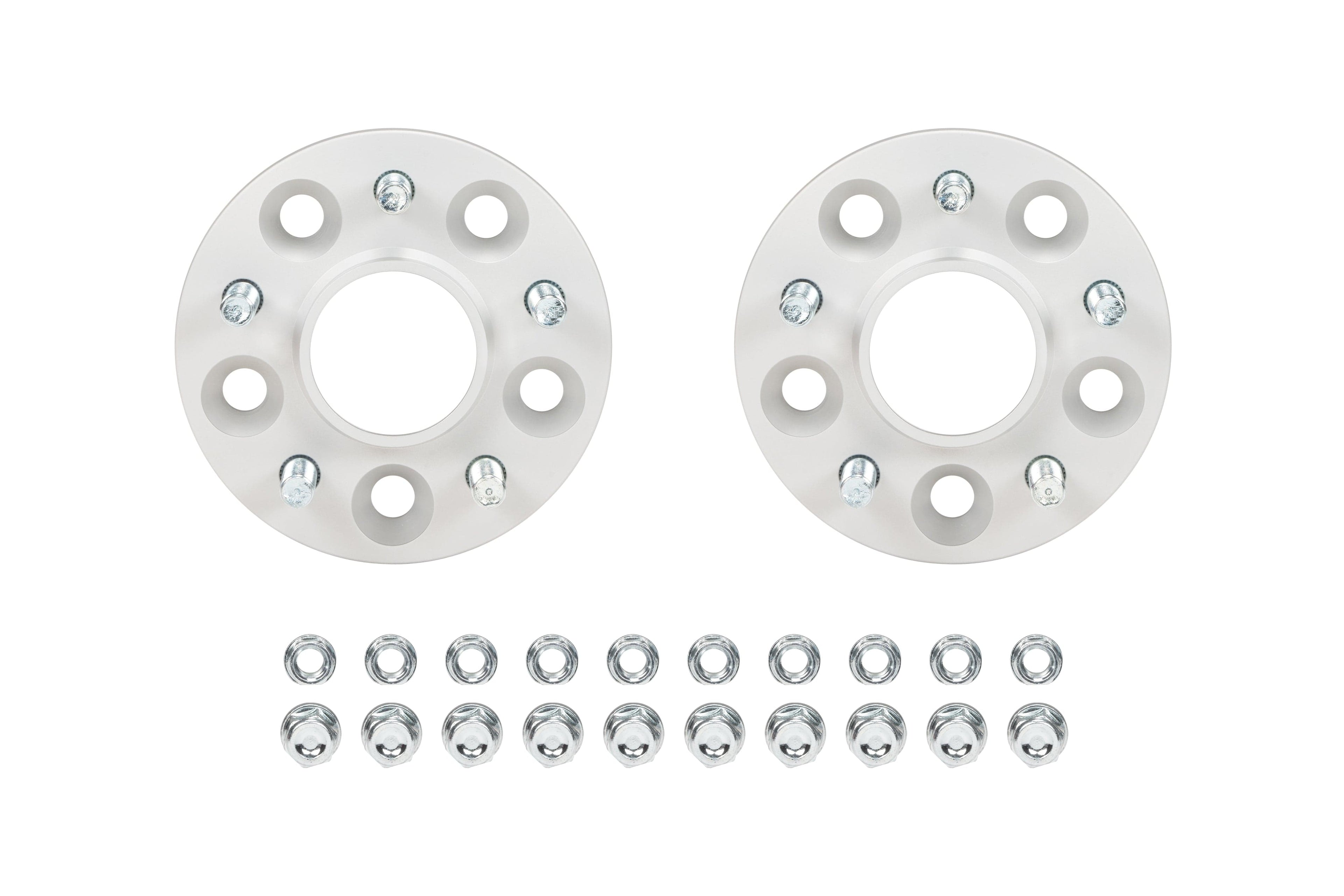 Eibach 27mm Wheel Spacer (Pair) - Silver for 2007-2015 Jeep Wrangler JK