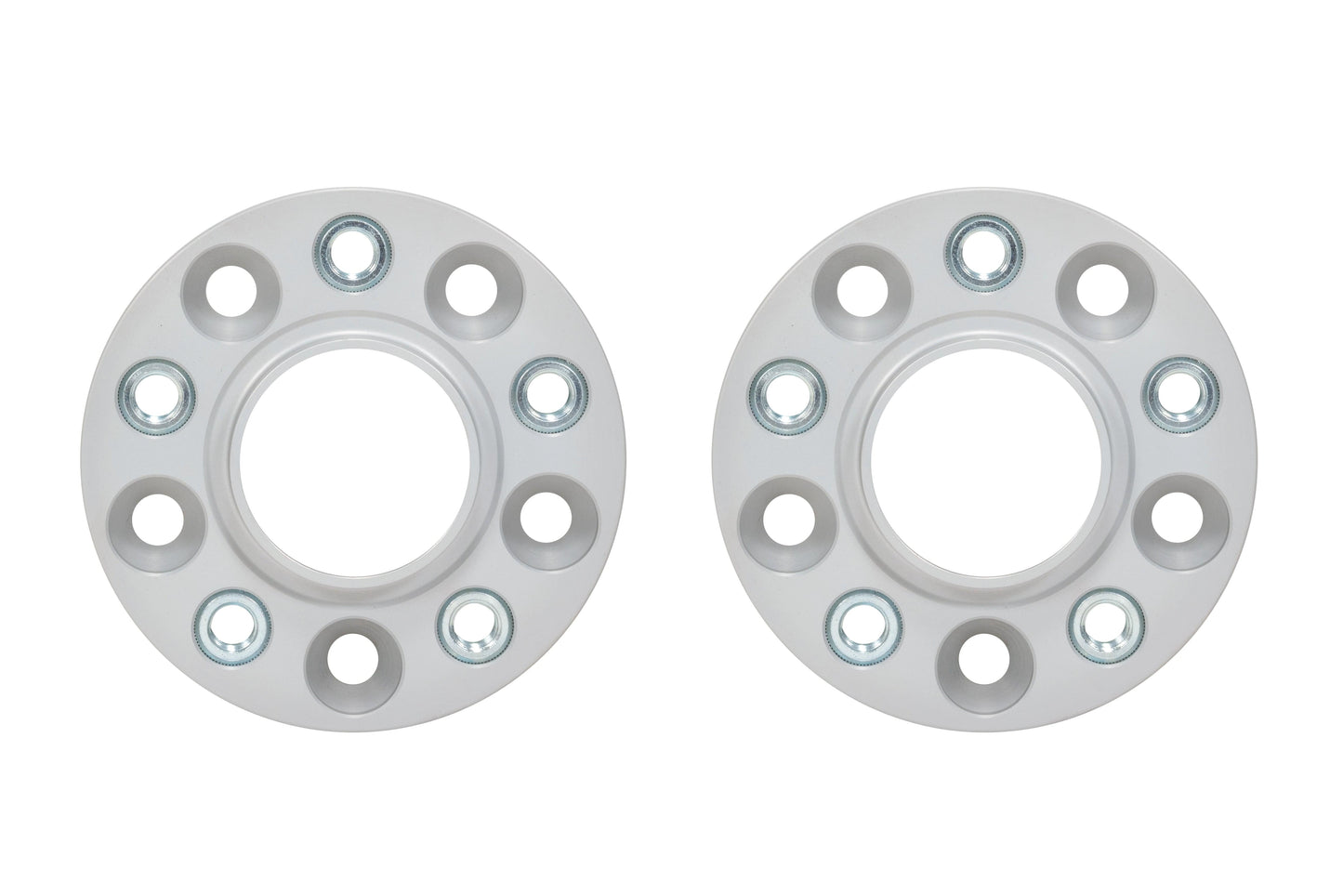 Eibach 30mm Wheel Spacer (Pair) - Silver, 5x120mm Bolt Pattern for 2012-2016 BMW 550i F10