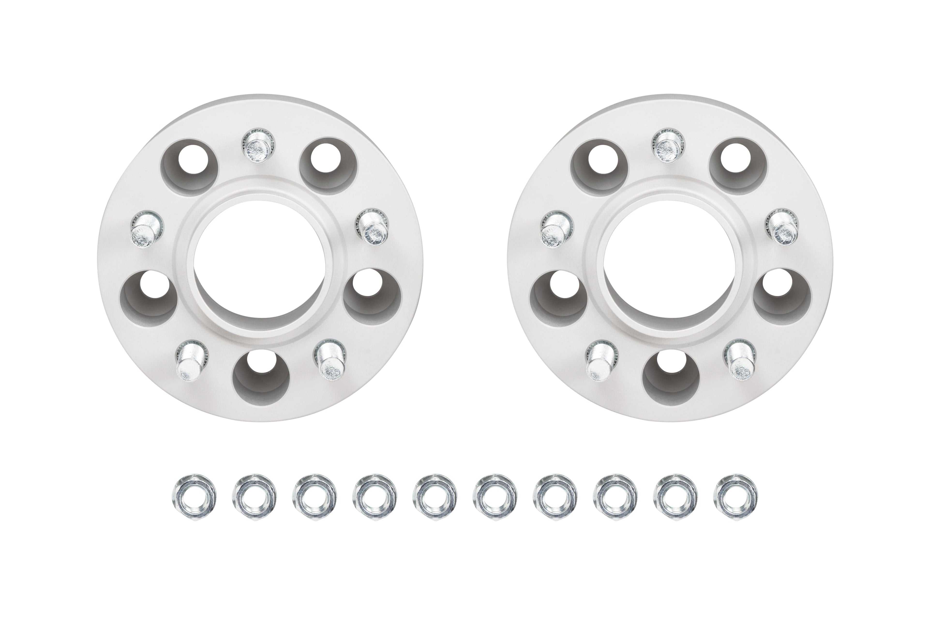 Eibach 30mm Wheel Spacer (Pair) - Silver for 2007-2015 Jeep Wrangler JK