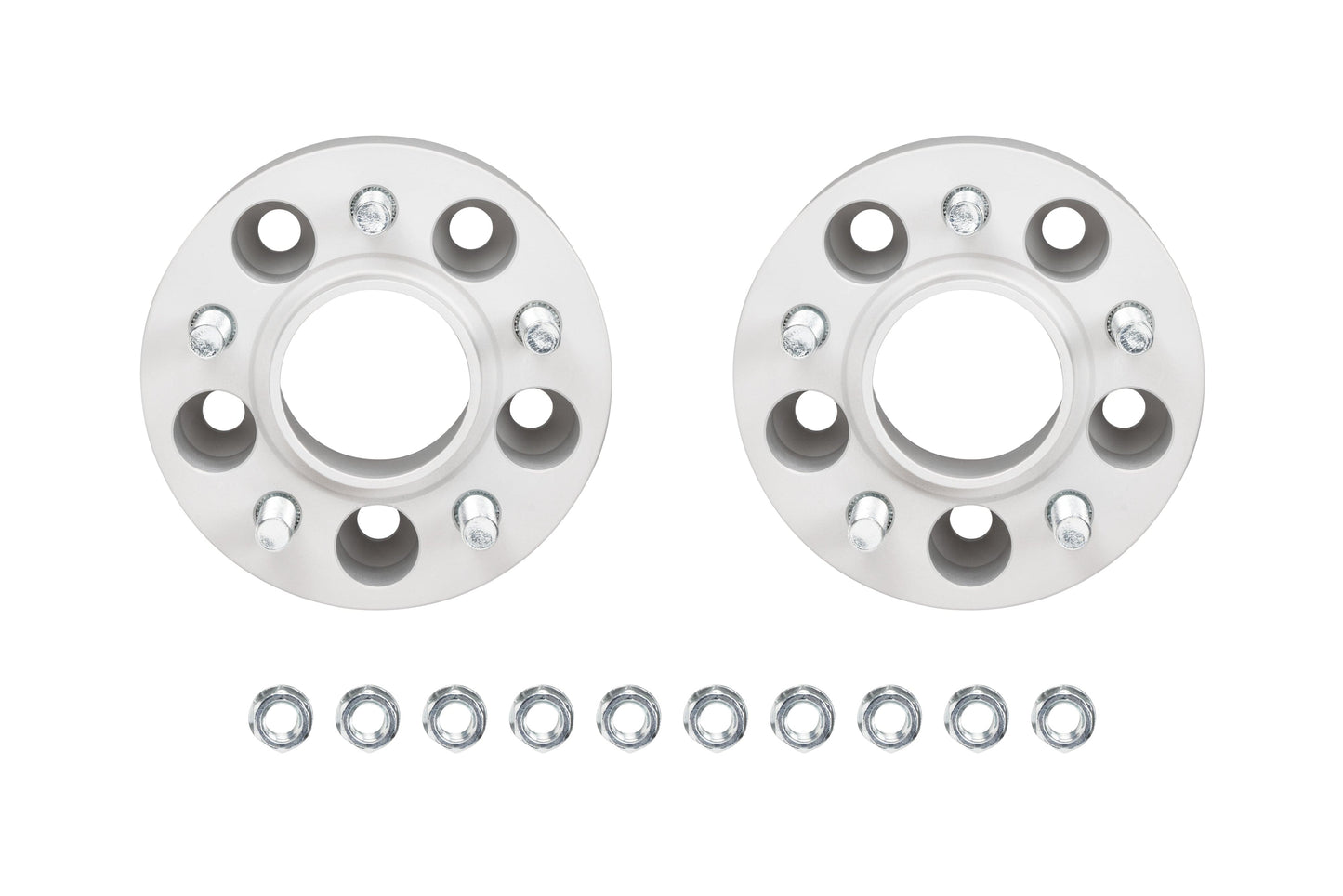 Eibach 30mm Wheel Spacer (Pair) - Silver for 2012-2017 Nissan Juke