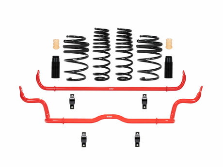 Eibach Pro Plus Coil Spring Lowering Kit + Front & Rear Sway Bar Kit for 2020 Hyundai Veloster