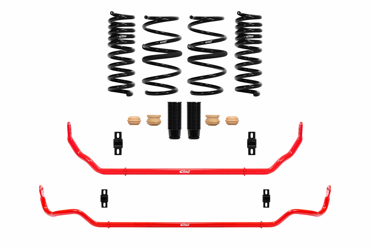 Eibach Pro Plus Coil Spring Lowering Kit + Front & Rear Sway Bar Kit for 2020 Toyota GR Supra