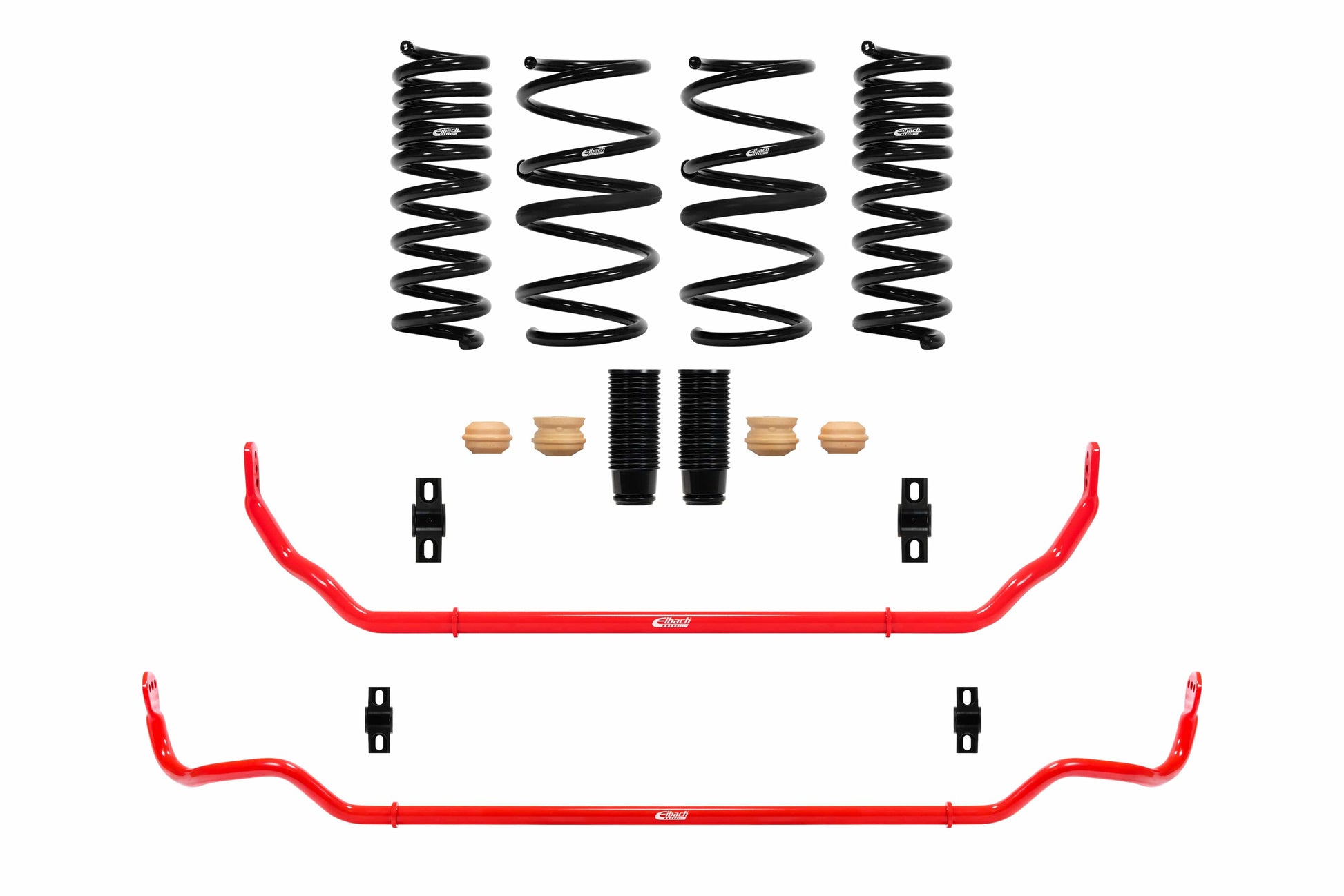 Eibach Pro Plus Coil Spring Lowering Kit + Front & Rear Sway Bar Kit for 2020 Toyota GR Supra