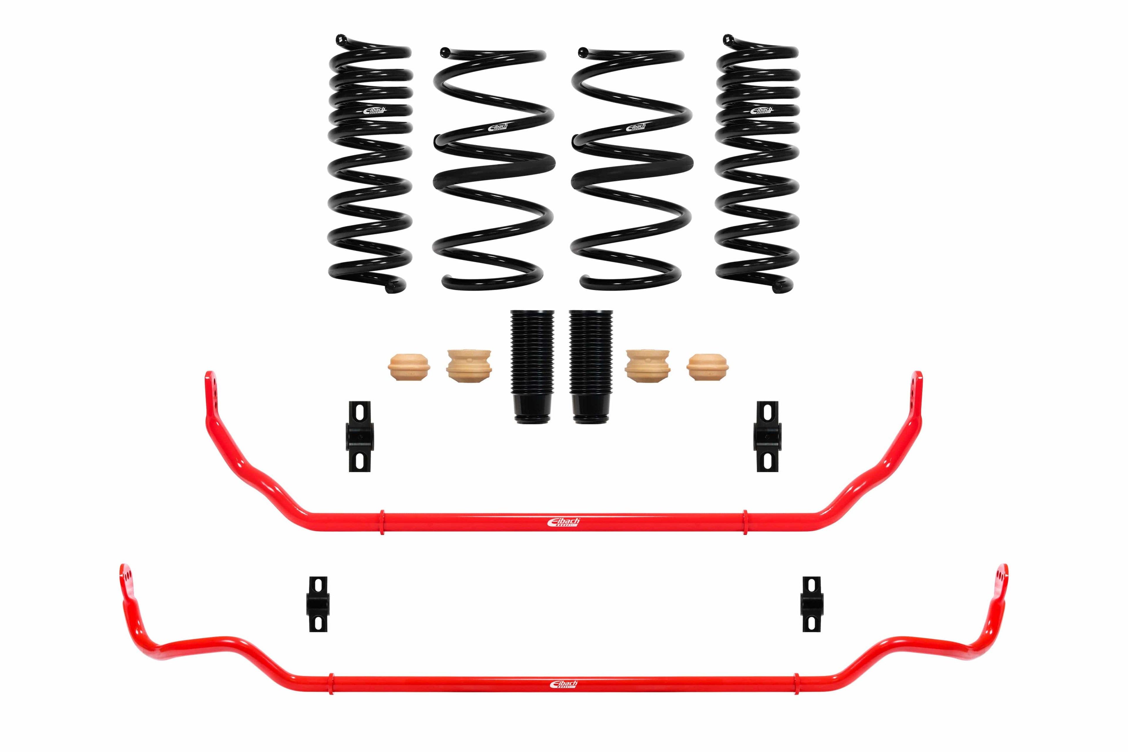 Eibach Pro Plus Coil Spring Lowering Kit + Front & Rear Sway Bar Kit for 2021-2022 Toyota Supra