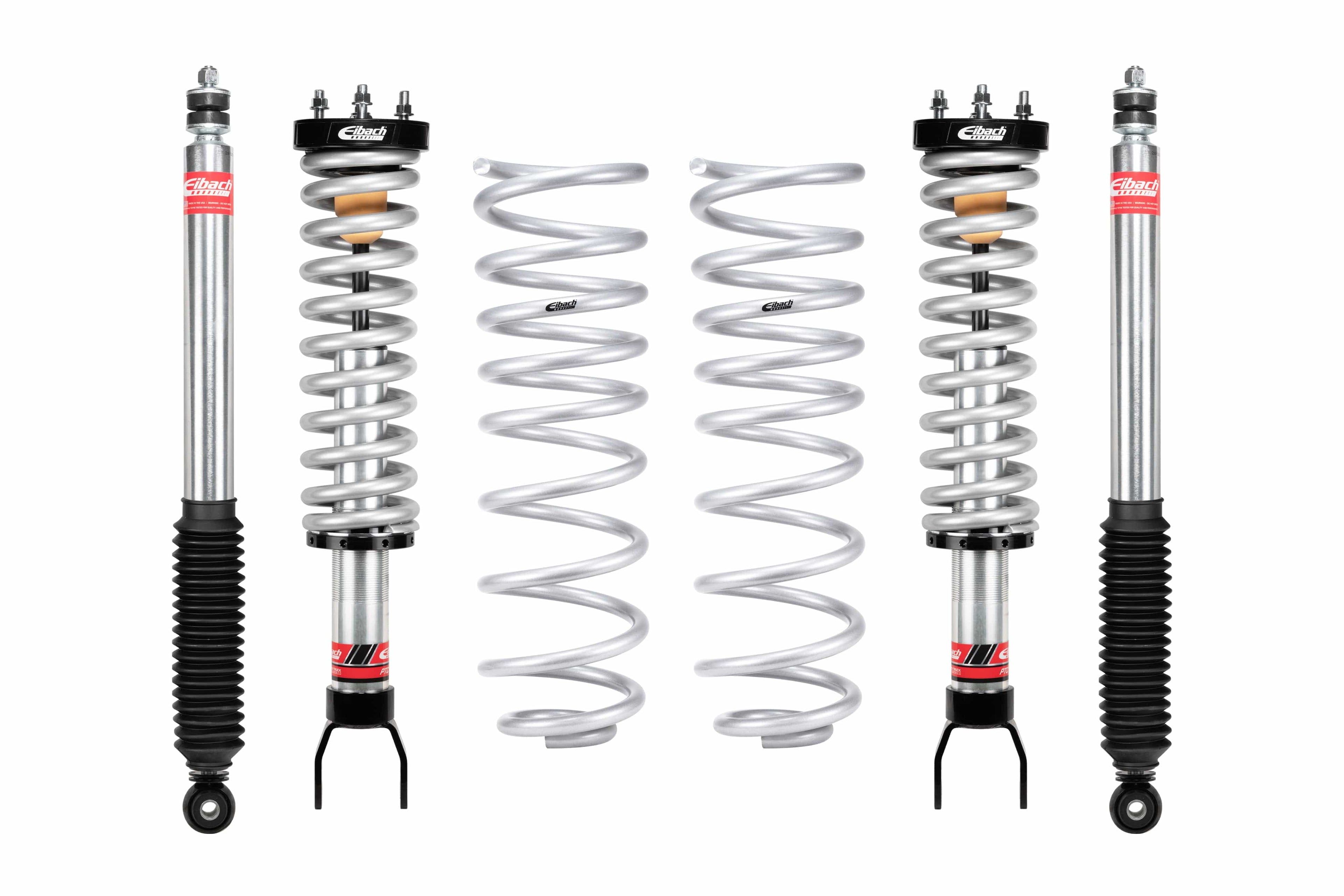 Eibach Pro-Truck Stage 2 Front Coilovers + Rear Shocks + Rear Springs (Pair) - 3.6" Lift for 2019-2023 Ram 1500