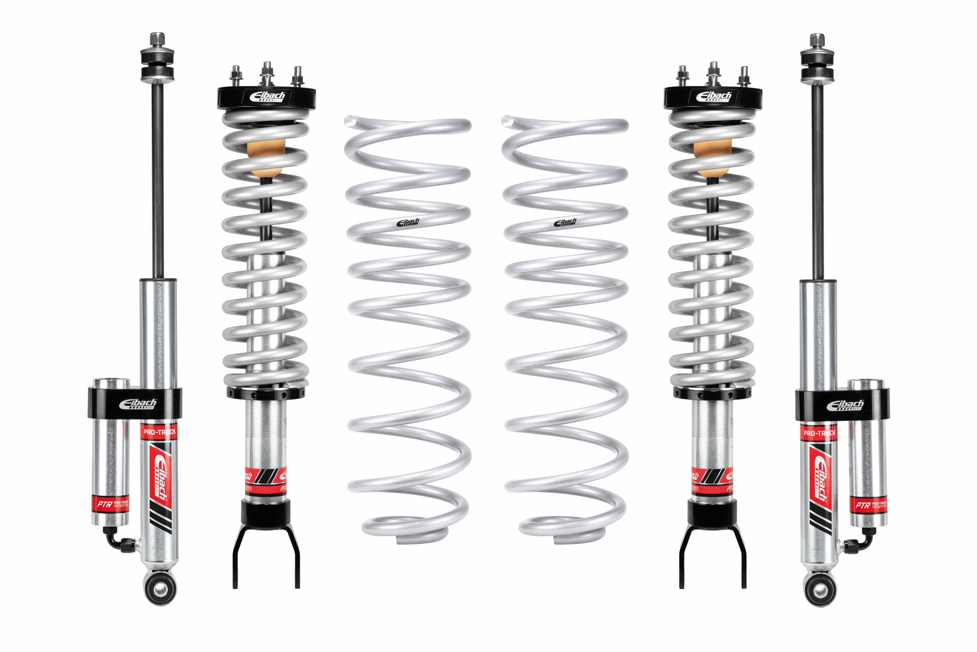 Eibach Pro-Truck Stage 2R Front Coilovers + Rear Reservoir Shocks + Rear Springs (Pair) for 2019-2023 Ram 1500