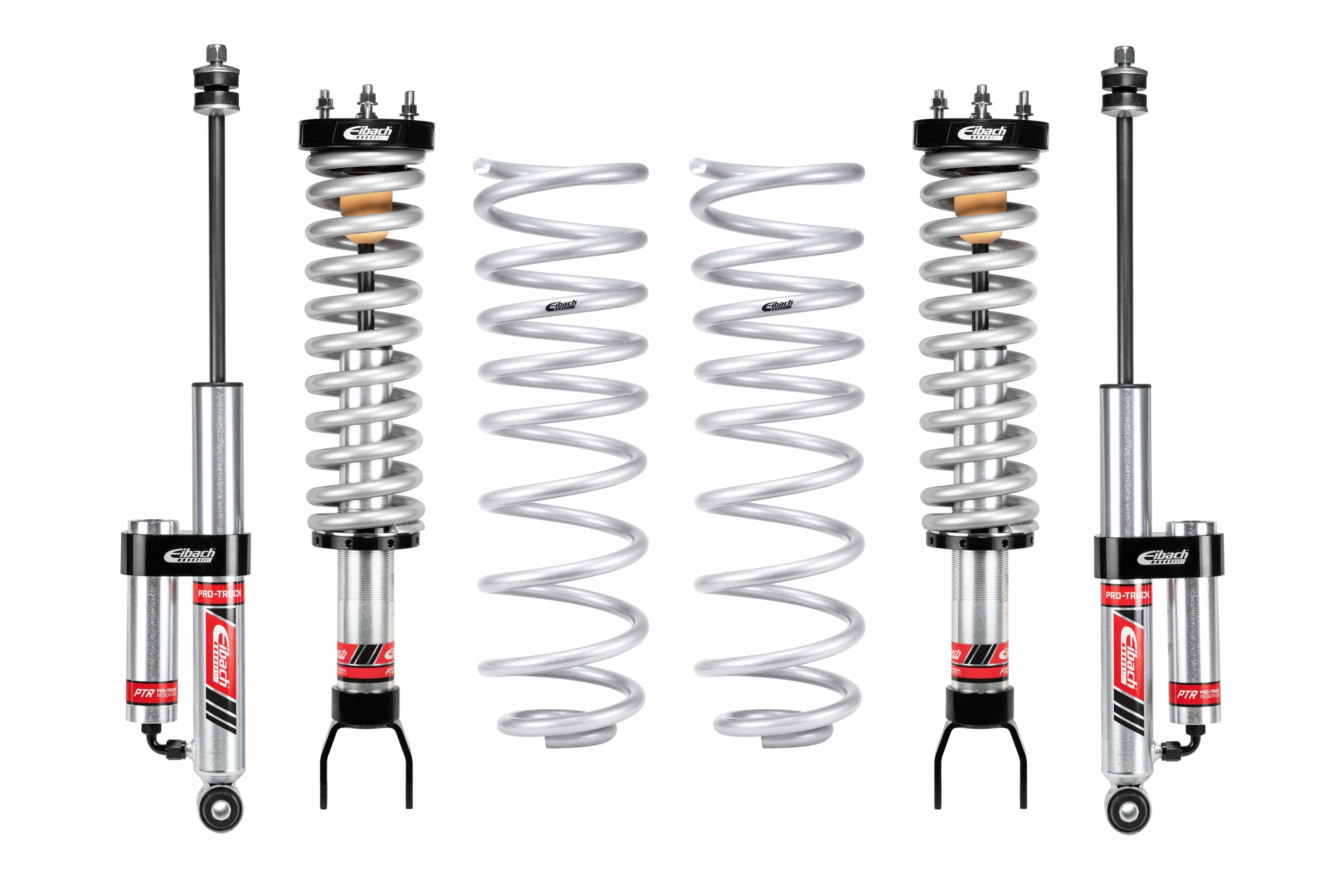 Eibach Pro-Truck Stage 2R Front Coilovers + Rear Reservoir Shocks + Rear Springs (Pair) for 2019-2023 Ram 1500