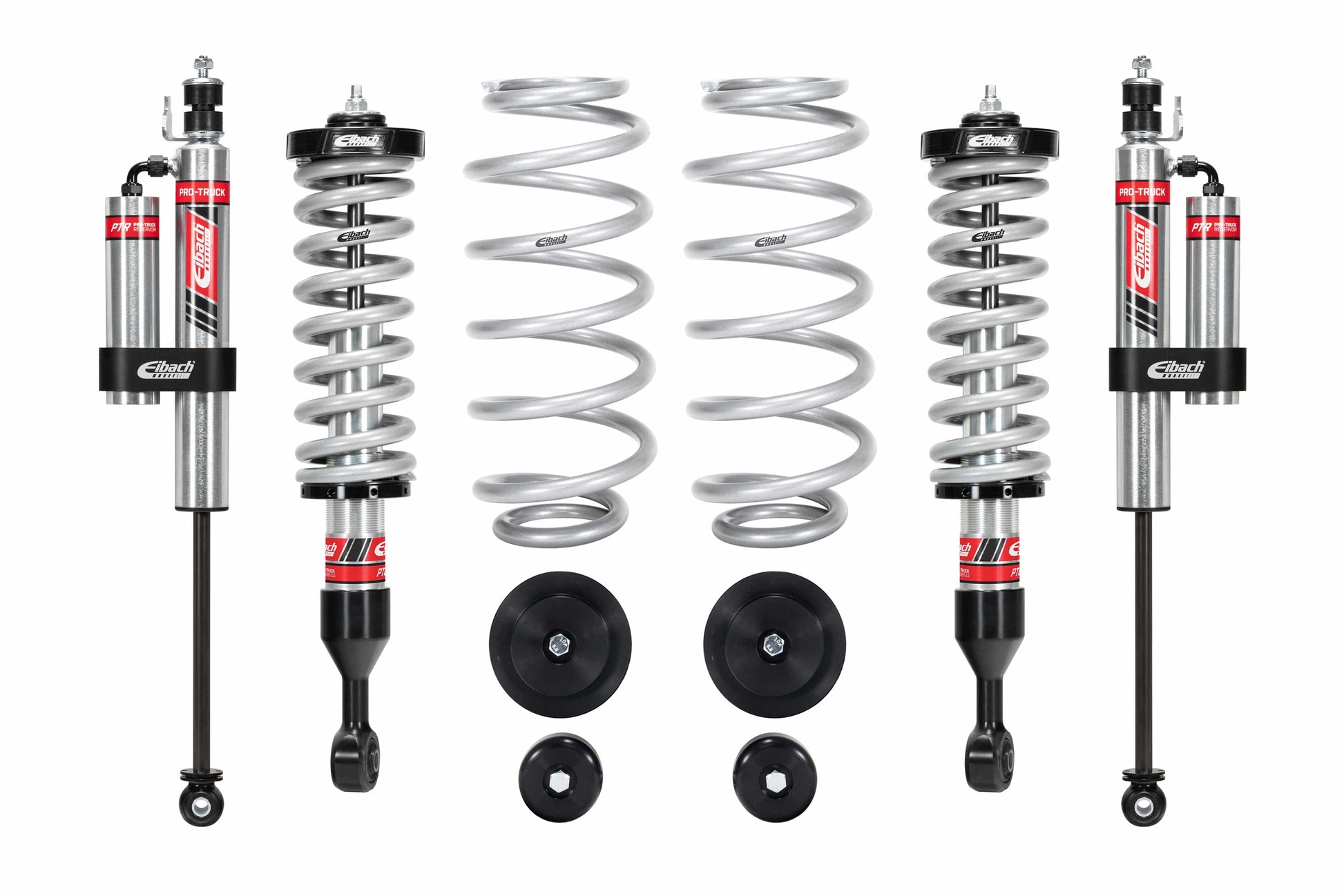 Eibach Stage 2R Front Coilovers + Rear Reservoir Shocks + Rear Springs (Pair) for 2003-2009 Lexus GX470