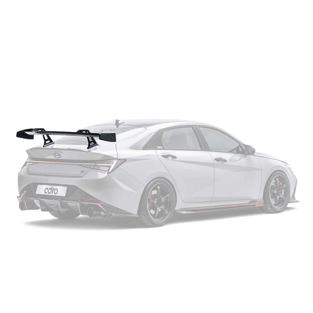 Hyundai Elantra N AT-R1 Swan Neck GT Wing