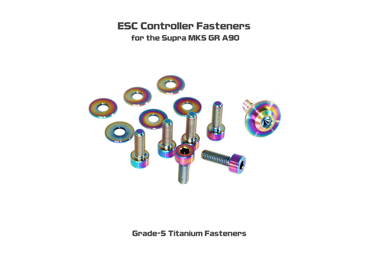 ZSPEC "Stage 2" Fastener Kit for '20+ Toyota Supra MKV GR A90, Titanium