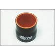 ETS 2.5" - 3" Straight Reducer Black Silicone Coupler