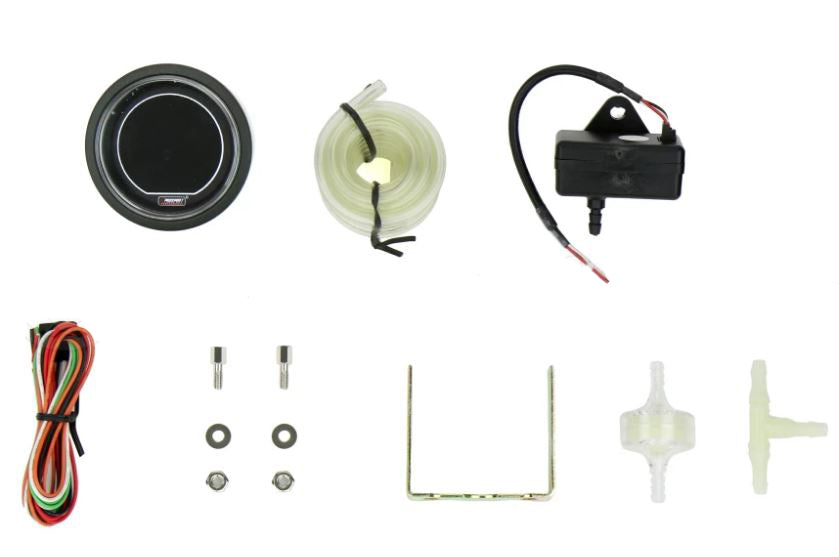 2-1/16" Evo Electrical Boost Gauge-Green and White