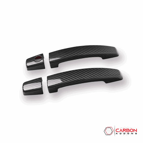 Exterior Carbon Fiber Door Handle Covers for 2010-2015 Chevy Camaro