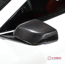 C8 Corvette Exterior Carbon Fiber Mirror Cap Replacement