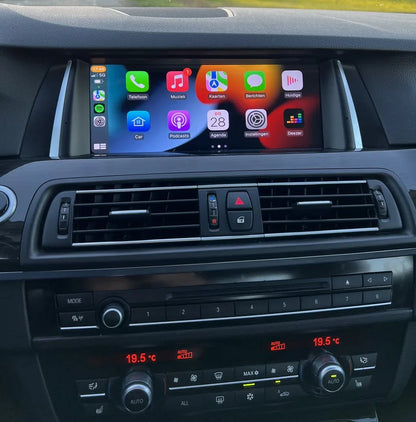 BMW F01 / F02 / F10 / F11 5-Series 7-Series Apple CarPlay & Android Auto Upgrade Kit.