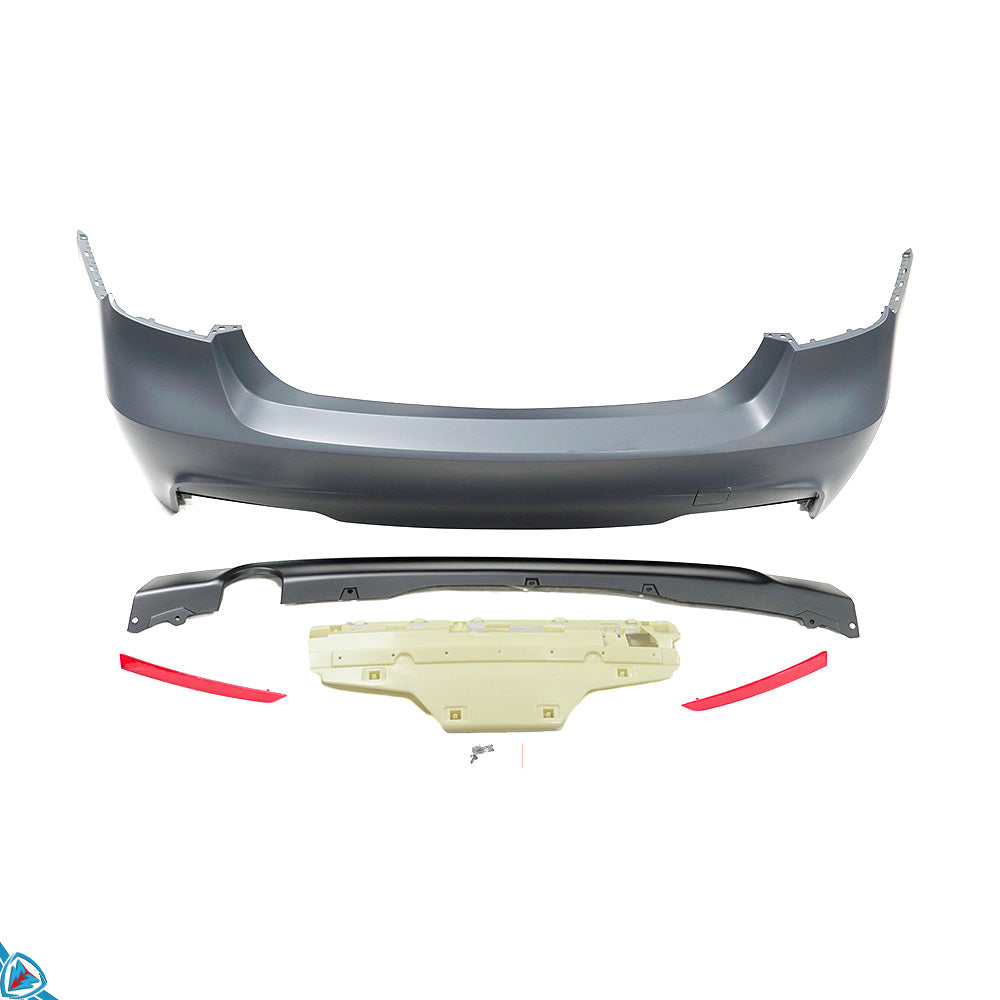 2012-2018 BMW 3 Series (F30) M Sport Style Rear Bumper Conversion Kit