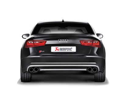 Akrapovic 13-17 Audi S6 Avant/Limousine (C7) Evolution Line Cat Back (Titanium) w/ Carbon Tips S-AU/TI/6H