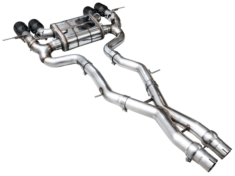 AWE Tuning 23-24 BMW G87 M2 SwitchPath Edition Exhaust - Diamond Black Tips 3025-43487