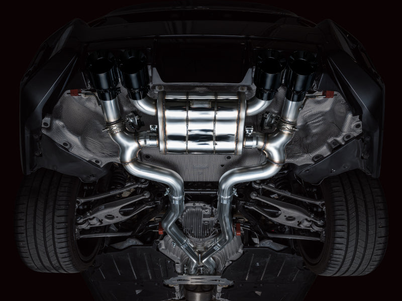 AWE Tuning 23-24 BMW G87 M2 SwitchPath Edition Exhaust - Diamond Black Tips 3025-43487