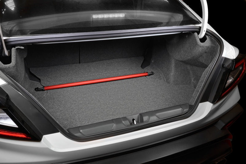 Perrin [15-21 WRX/STI] Rear Shock Tower Brace - Red | PSP-SUS-041RD