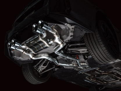 AWE Tuning 23-24 BMW G87 M2 SwitchPath Edition Exhaust - Chrome Silver Tips 3025-42487