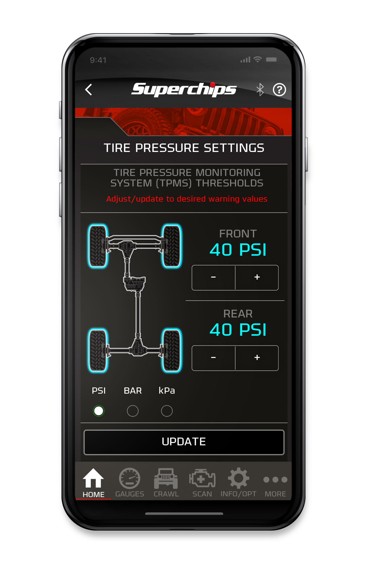 Flashcal+ for 2020-2024 Jeep Gladiator JT