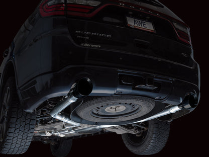 AWE Tuning 11-24 Dodge Durango 5.7L Track Edition Exhaust w/ Diamond Black Tips 3020-33575